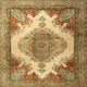 Ahgly Company Indoor Square Traditional Area Rugs, 6' Square