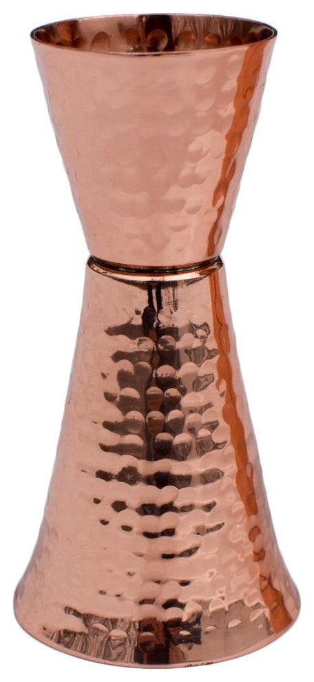 Prince of Scots Premium Hammered Solid Copper Jigger