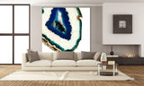 "Mediterranean Agate A" Fine Art Canvas Print, 54"x54"