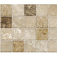 Cream Brown Tile 3D Wall Panels, Set of 10, Covers 58 Sq Ft