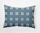 14x20" Li'l Boxes Nautical Decorative Indoor Pillow, Dusty Smoke