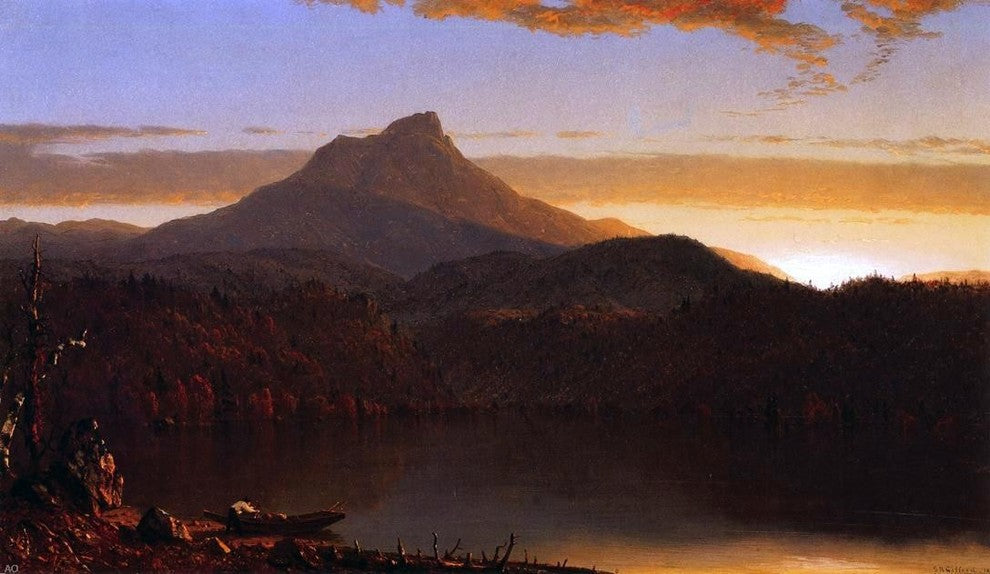 Sanford Robinson Gifford A Lake Twilight Wall Decal