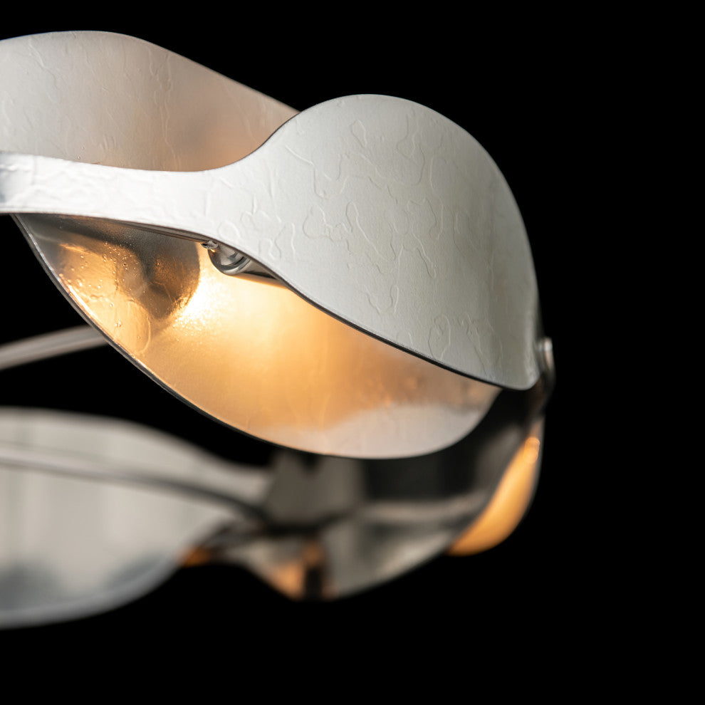 Waves Pendant, Sterling Finish, Standard Overall Height