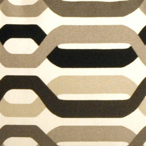 Pillow Decor - Waverly New Twist Caviar 12 x 20 Outdoor Pillow