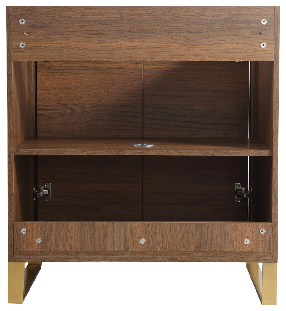 Fine Fixtures Opulence Collection Bathroom Vanity with White Ceramic Sink