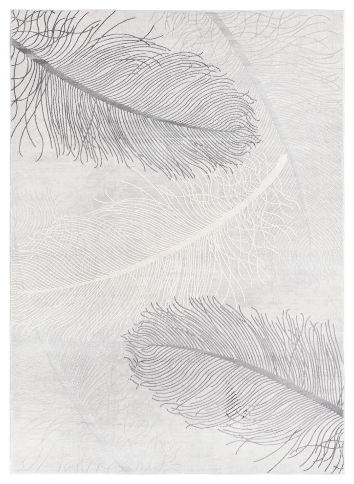 Unique Loom Camilla Finsbury Rug, Gray, 7'x10'