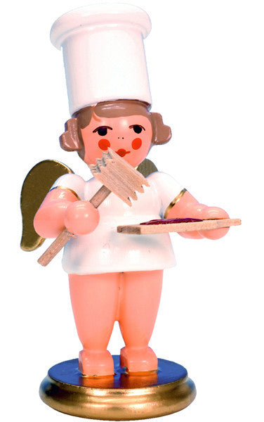 Christian Ulbricht Ornament- Angel Cook With Meat Tenderizer