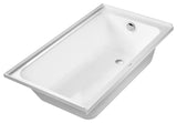 Duravit D-Code Soaking Bathtub, 60"x32"x17", 700405000000090