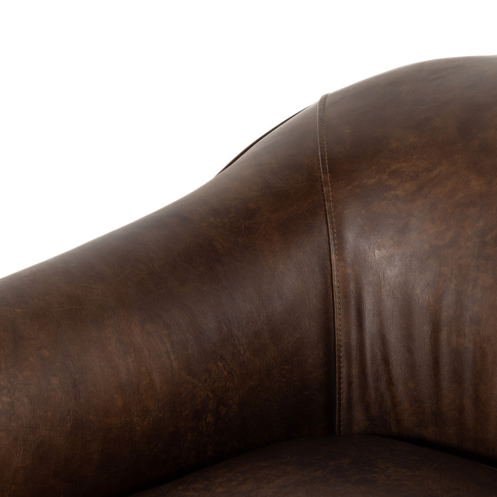 Quinton Swivel Chair, Arvada Cigar
