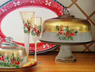 Woodland Pine Cake Dome