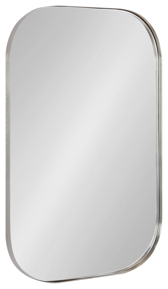 Rollo Decorative Framed Wall Mirror, Silver 20x30