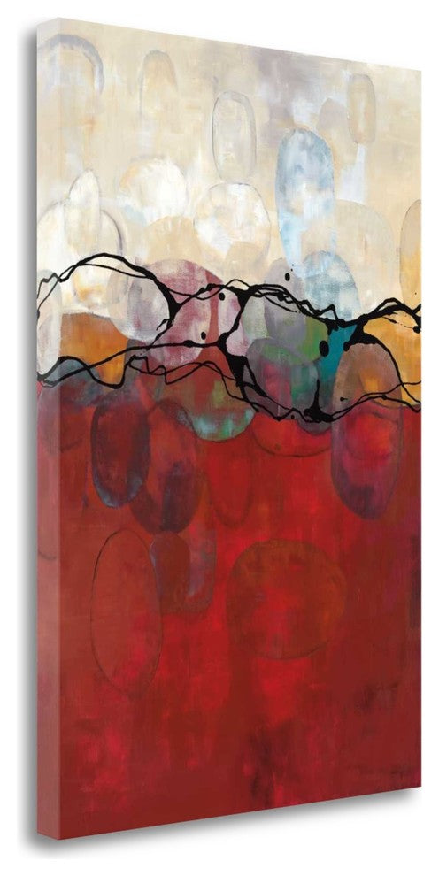 "Retro Jewels II" By Laurie Maitland, Giclee Print on Gallery Wrap Canvas