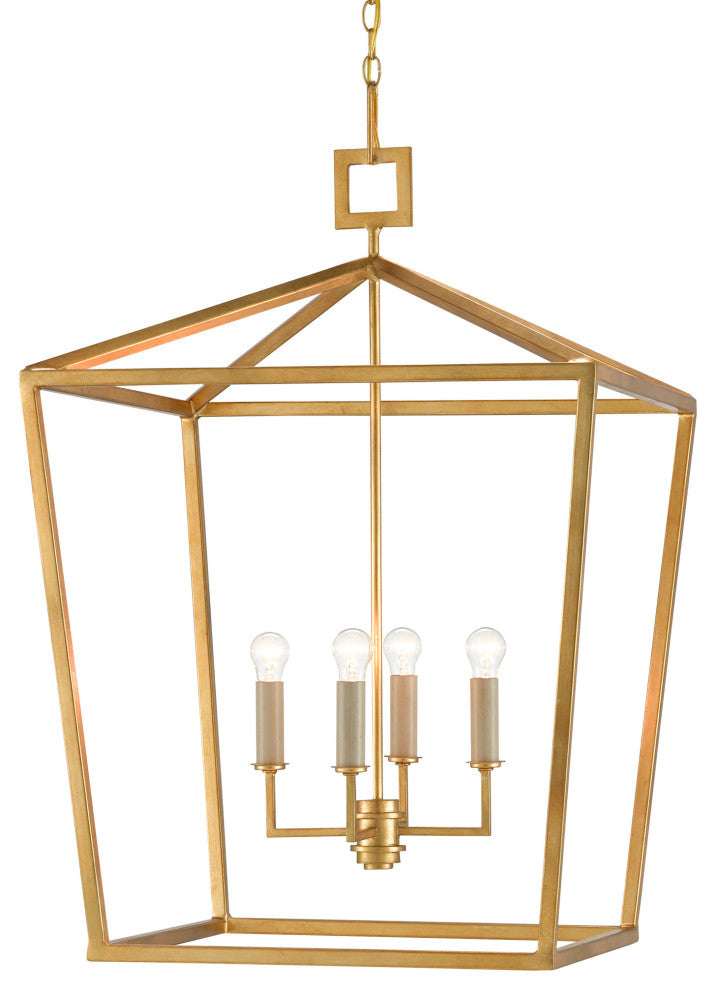 Denison Gold Large Lantern