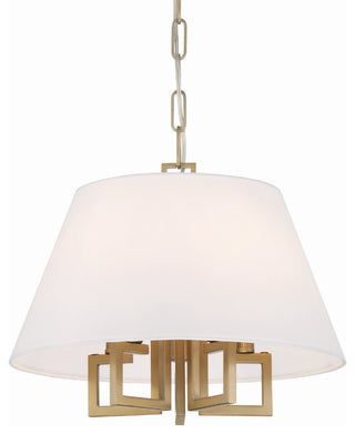 Crystorama Lighting Group 2255 Westwood 5 Light 16"W Pendant - Vibrant Gold