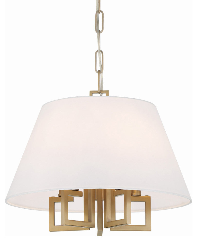Crystorama Lighting Group 2255 Westwood 5 Light 16"W Pendant - Vibrant Gold