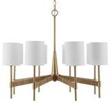 Uttermost Lautoka Rattan 8-LIght Chandelier
