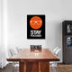 "Stay Focused Circle Poster 2" Fine Art Print