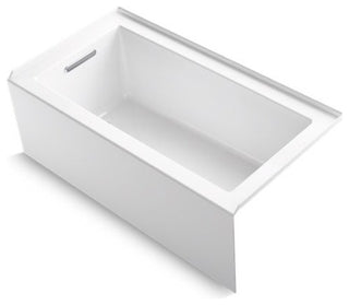 Kohler Underscore 60" X 32" Alcove Bath w/ Left-Hand Drain, White