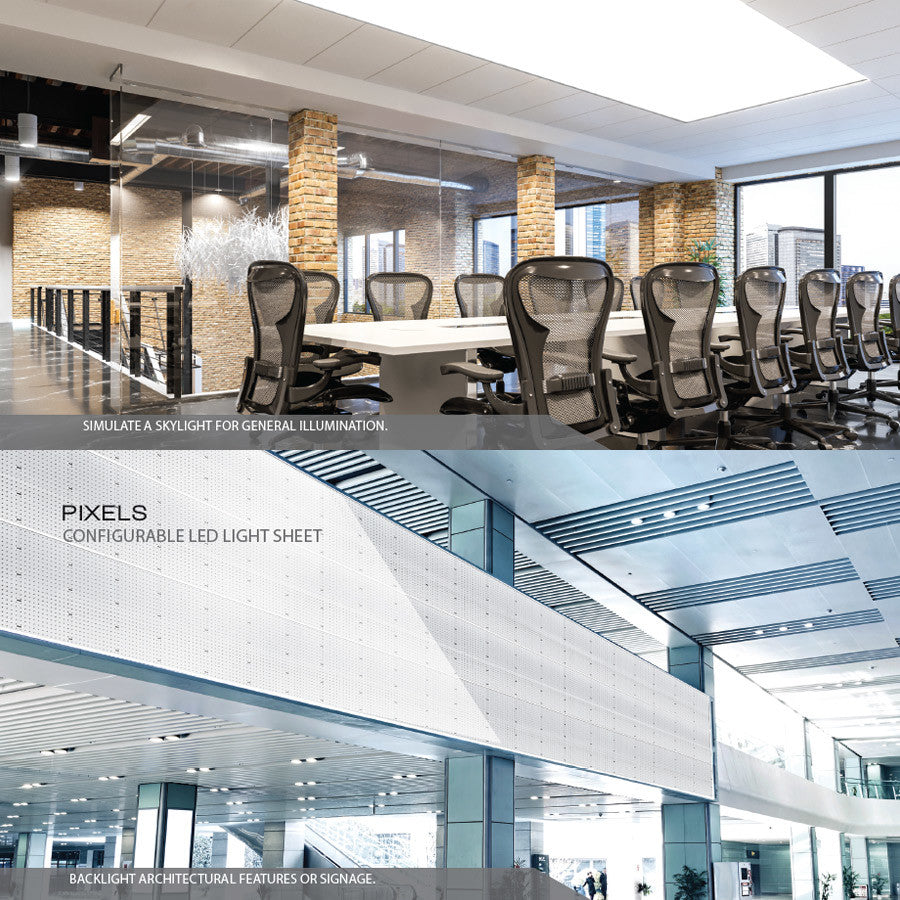 Pixels LED-Light Sheet 100W 24VDC Output 120V Input Driver With Dimmer