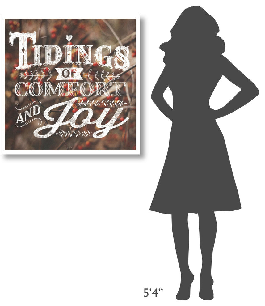 "Comfort and Joy" Digital Paper Print by Laura Marshall, 32"x32"
