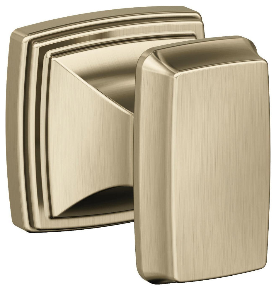 Revitalize Traditional Single Robe Hook, Golden Champagne