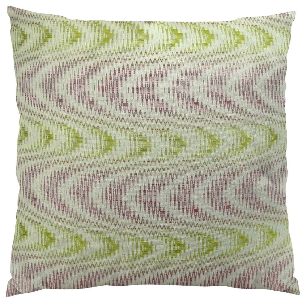 Plutus Charlesview Beet Handmade Throw Pillow, Double Sided 16"x16"