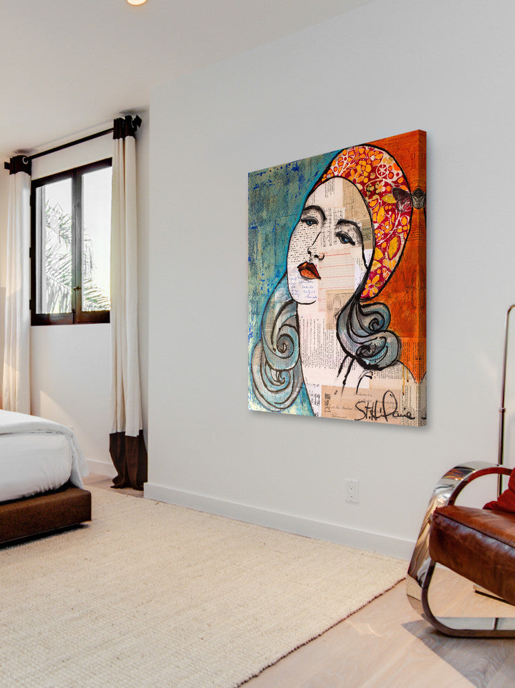 "Sweet Resistance" Painting Print on Wrapped Canvas, 30x36