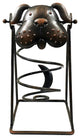 Iron Dog Wine Bottle Swing Holder