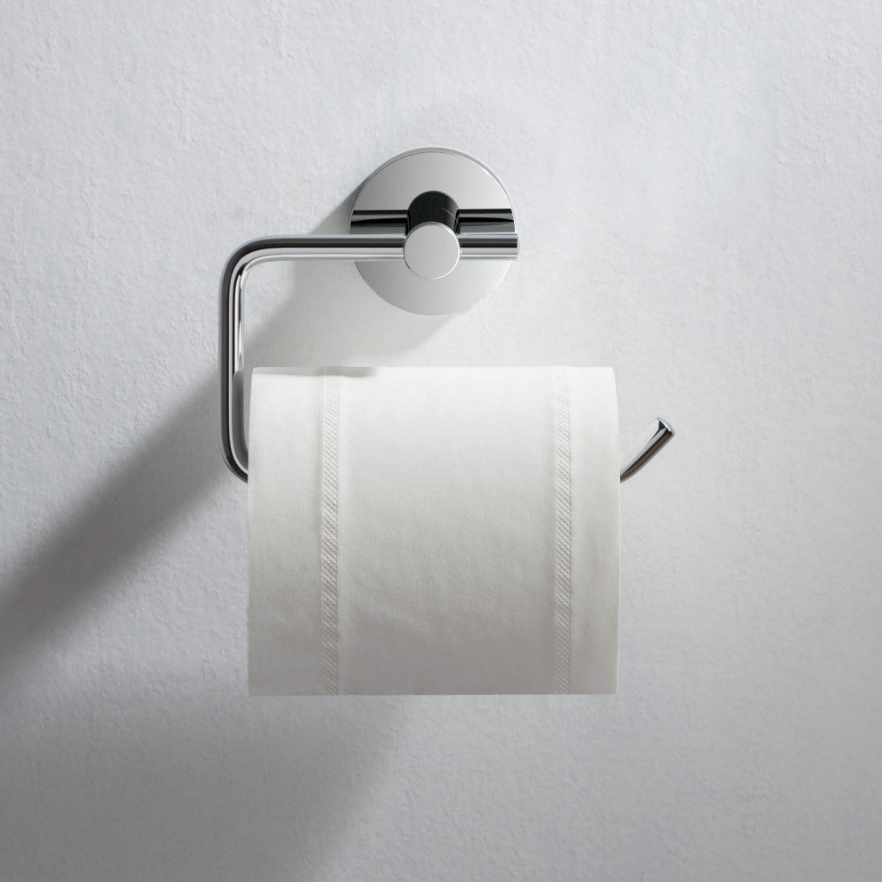 Circular 4-Piece Bathroom Hardware Set, Chrome