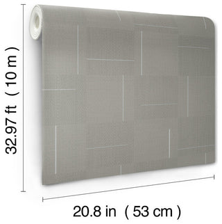 Nuvola Weave Wallpaper, Straw