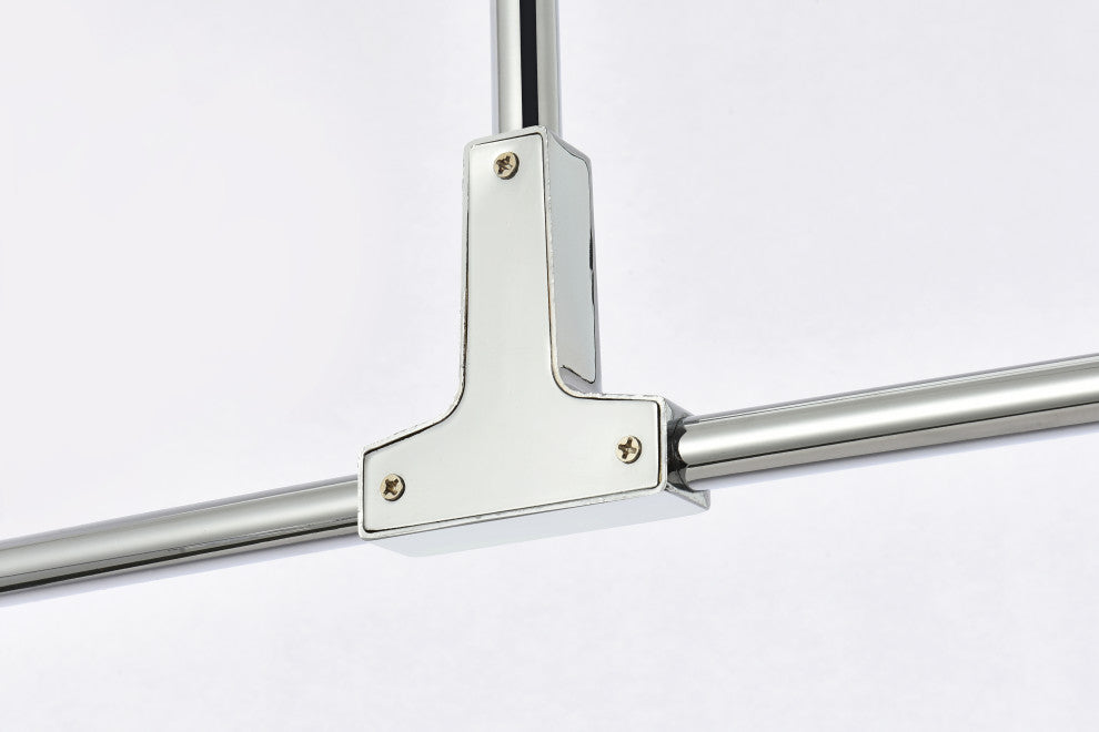 4 Light Pendant, Chrome