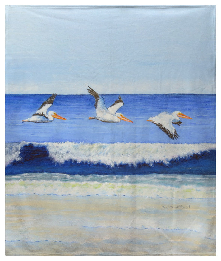 Betsy Drake Skimming the Surf Throw