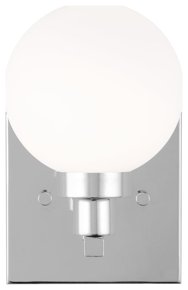 Clybourn One Light Wall / Bath Sconce, Chrome