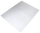 Cleartex Polypropylene Rectangular Foldable Chair Mat for Carpets - 35" x 46"