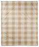 Orange Plaid 50x60 Coral Fleece Blanket
