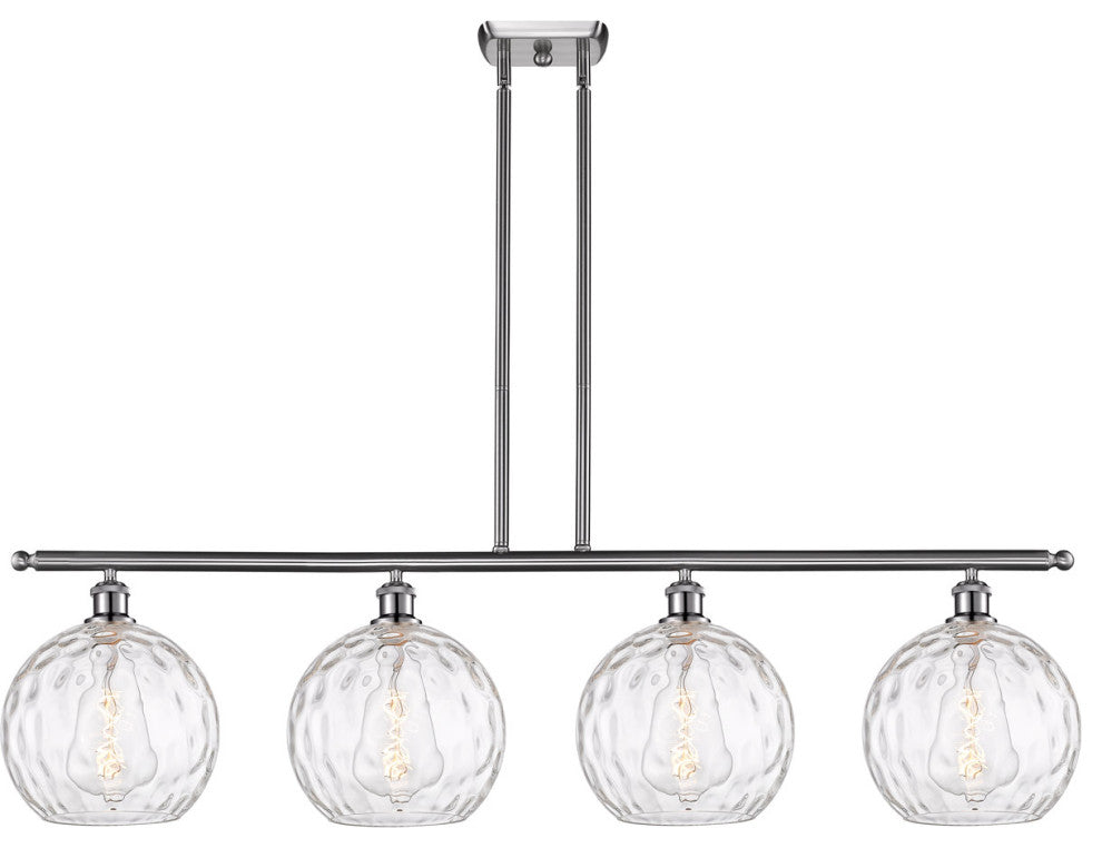 Innovations 516-4I-SN-G1215-10-LED 4 Light Island Light, Brushed Satin Nickel