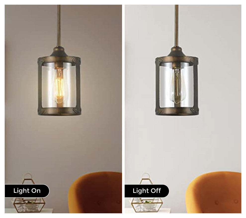 Brass farmhouse pendant Adjustable Hanging Light Modern Kitchen Island Light