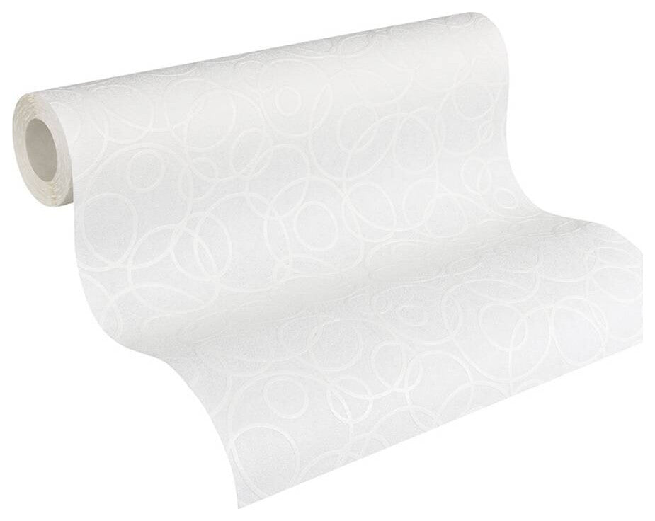 Graphics Textured Wallpaper Featuring Overlapping Circles, 519313