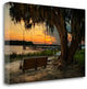 "Savannah Sunset" By Natalie Mikaels, Giclee Print on Gallery Wrap Canvas