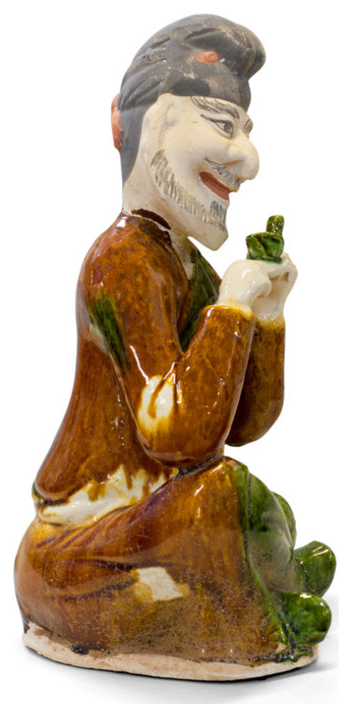 Tang Tri-Color Statue