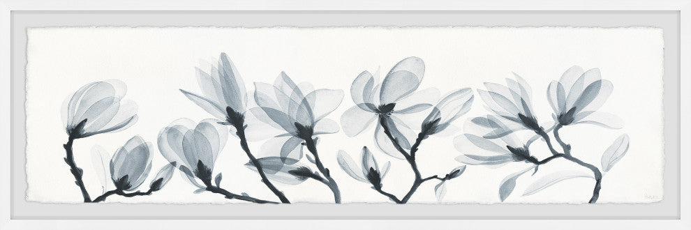 "Luminous Petals" Framed Painting Print
