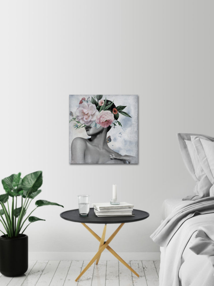"I Like You" Painting Print on Wrapped Canvas, 24x24
