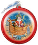 Christmas Arrival Red Ball Ornament