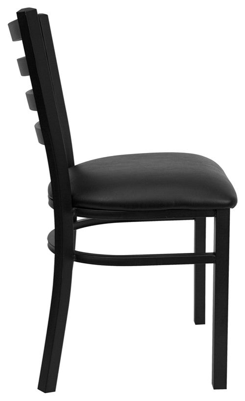 Black Restaurant Chair, Black