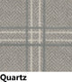 Quartz Herrington Plaid Area Rug Milliken Tactesse Nylon, 6'x8'