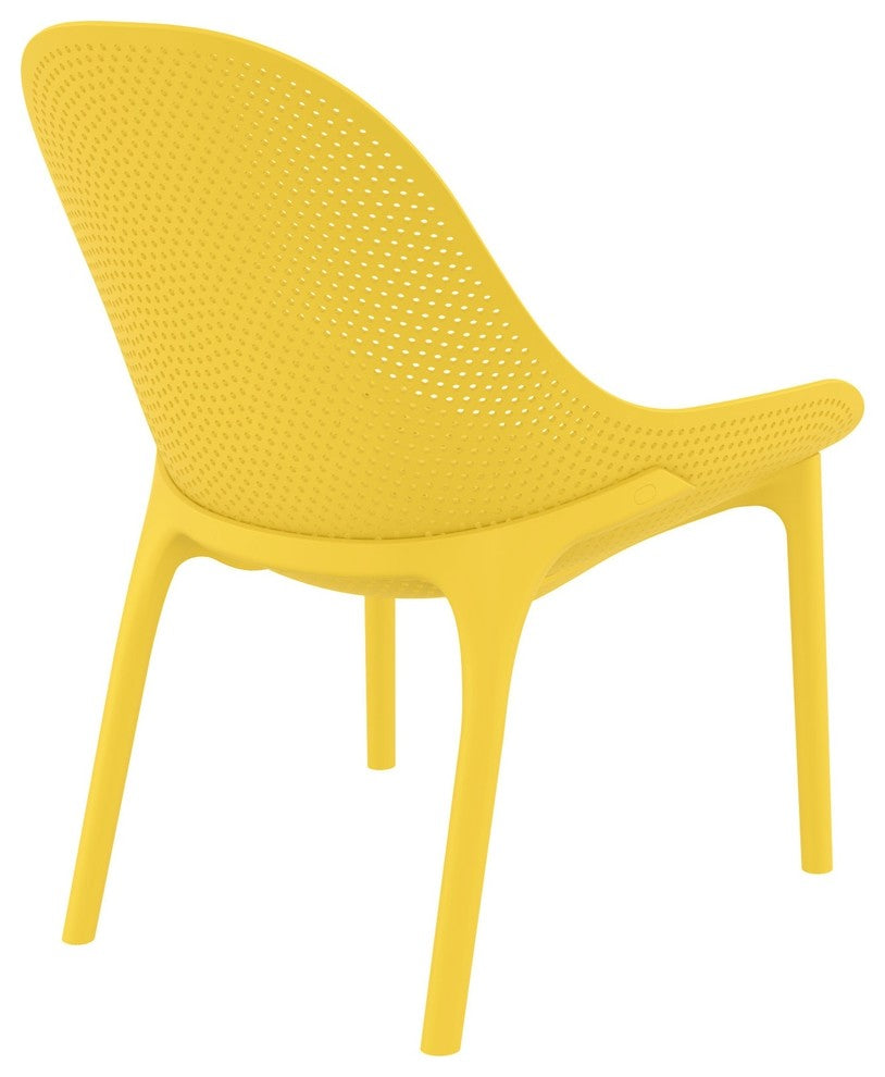 Compamia Sky Lounge Chair, Set of 2, Yellow