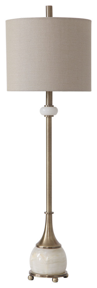 Uttermost Natania Plated Brass Buffet Lamp