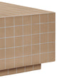 Mixie Taupe Tile Indoor / Outdoor Coffee Table, Taupe