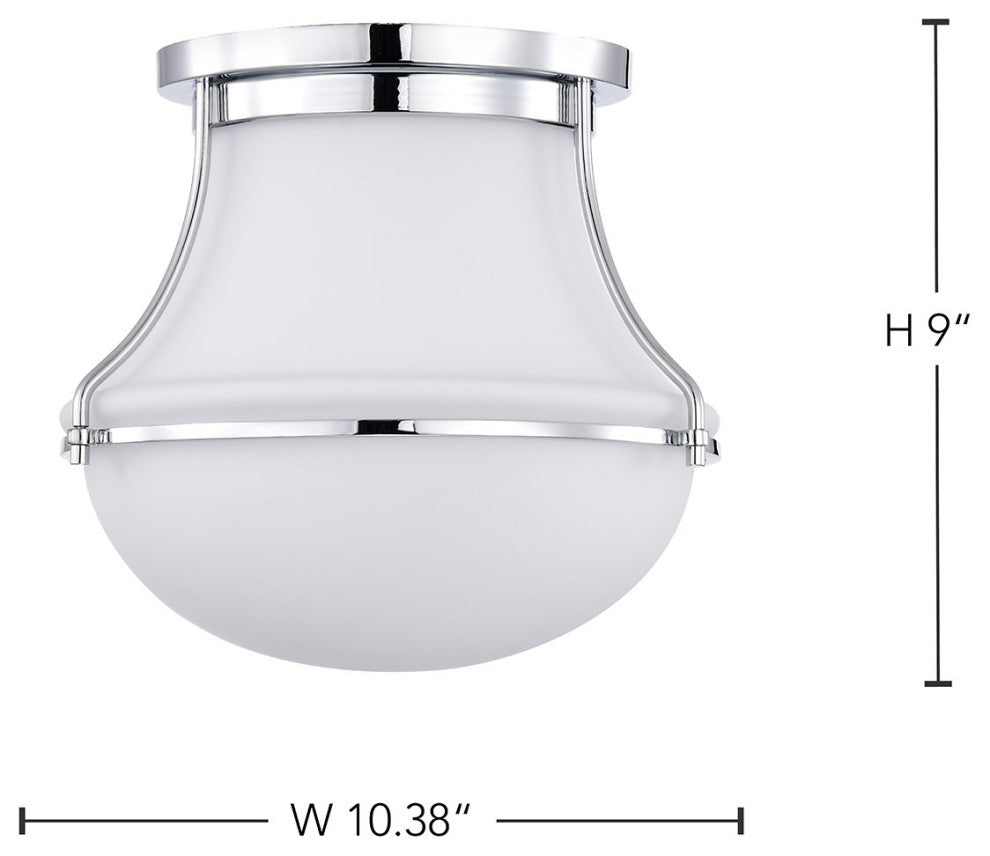 Valdora 1 Light 10" Flush Mount