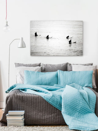 "The Tranquil Wait" Painting Print on Wrapped Canvas